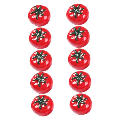 Warmhm 10 Stück Tomaten Modell Realistische Künstliche Früchte für Fotografie Küchendekoration und Party Deko Langlebig und Farbecht für Kreative Displays Warmhm 10 Stück Tomaten Modell Realistische Künstliche Früchte für Fotografie Küchendekoration und Party Deko Langlebig und Farbecht für Kreative Displays von Warmhm