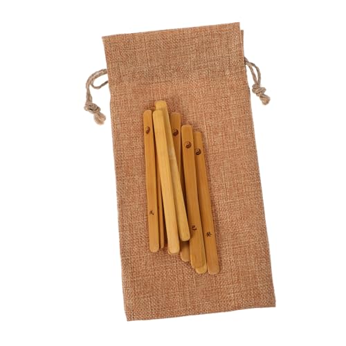 Warmhm 10 Stück Yijing Bamboo Stick Wahrsagespielzeug Vermögen Klebt Wahrsagestäbe Chinesische Glücksstäbchen Bambus Warmhm 10 Stück Yijing Bamboo Stick Wahrsagespielzeug Vermögen Klebt Wahrsagestäbe Chinesische Glücksstäbchen Bambus von Warmhm