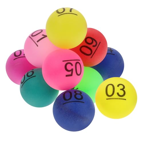 Warmhm 10 Stück Zahlenball Erwachsene bunt Spiel Spaß Anzahl Bingokugeln groß Bälle für die Heimparty Bälle rufen lustige Lottokugeln Verlosung von Bällen Plastikkugeln pp Warmhm 10 Stück Zahlenball Erwachsene bunt Spiel Spaß Anzahl Bingokugeln groß Bälle für die Heimparty Bälle rufen lustige Lottokugeln Verlosung von Bällen Plastikkugeln pp von Warmhm