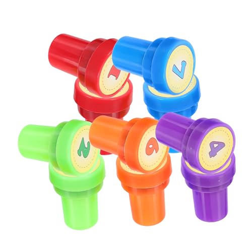 Warmhm 10 Stück Zahlenstempel- Party Geburtstagsgeschenke für kleine kinderstempel Stempel für Dekoration Stempelprämien entzückende Briefmarken Plastik Warmhm 10 Stück Zahlenstempel- Party Geburtstagsgeschenke für kleine kinderstempel Stempel für Dekoration Stempelprämien entzückende Briefmarken Plastik von Warmhm