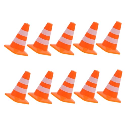 Warmhm 10 Stück Zubehör für Leitkegel im Freien Sandkasten Straßenkegel klein Straßensperre Mini -Verkehrskegel Mini-Verkehrszeichen- Kinderspielzeug pp Orange Warmhm 10 Stück Zubehör für Leitkegel im Freien Sandkasten Straßenkegel klein Straßensperre Mini -Verkehrskegel Mini-Verkehrszeichen- Kinderspielzeug pp Orange von Warmhm