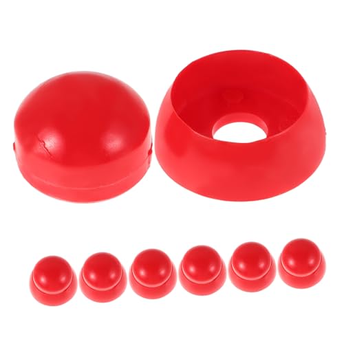 Warmhm 10 Stück Zuverlässige Kunststoff-mutternabdeckungen Für Spielgeräte, Mutternschutzkappen, Kunststoff-mutternschutzabdeckungen, Mutternschutzabdeckung von Warmhm