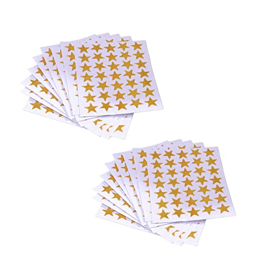 Warmhm 100 Stück Belohnungssticker Form von Fünfzackigen Sternen Aufkleber für Kindergarten und Kreative Projekte aus Hochwertigem Papier Gefertigt Warmhm 100 Stück Belohnungssticker Form von Fünfzackigen Sternen Aufkleber für Kindergarten und Kreative Projekte aus Hochwertigem Papier Gefertigt von Warmhm