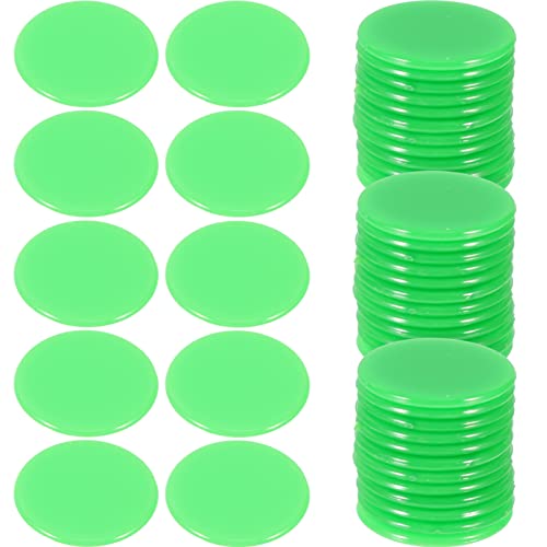 Warmhm 100 Stück Bingo Zählchips Sattem Spielsteine für Bingo Poker und Mathematikspiele Zubehör für Spielabende und Lernzwecke Warmhm 100 Stück Bingo Zählchips Sattem Spielsteine für Bingo Poker und Mathematikspiele Zubehör für Spielabende und Lernzwecke von Warmhm