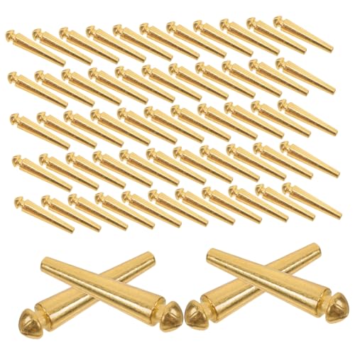 Warmhm 100 Stück Cribbage-heringe Krippe Peg-brettspiel Brett Mit Stiften Wertungsstifte Planke Konische Brettstifte Punktestifte Für Spielkarten Anbindung Wertungsvorräte Golden Metall Warmhm 100 Stück Cribbage-heringe Krippe Peg-brettspiel Brett Mit Stiften Wertungsstifte Planke Konische Brettstifte Punktestifte Für Spielkarten Anbindung Wertungsvorräte Golden Metall von Warmhm