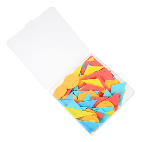 Warmhm 100 Stück Lehrmittel Haves Must Education Geoboards Transparent Für Puzzle Schulblöcke Form Kreis Klassenzimmer Zähler Lernspielzeug Gebäude Farbe Kognition Bauchmuskeln von Warmhm