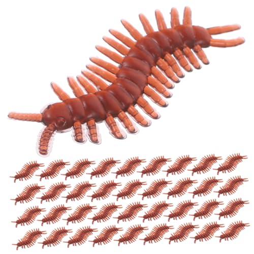 Warmhm 100 Stück Realistische Fake für Pranks Dekoration und Lernmodelle Lebensechte Kunststofffigur für Garten Warmhm 100 Stück Realistische Fake für Pranks Dekoration und Lernmodelle Lebensechte Kunststofffigur für Garten von Warmhm
