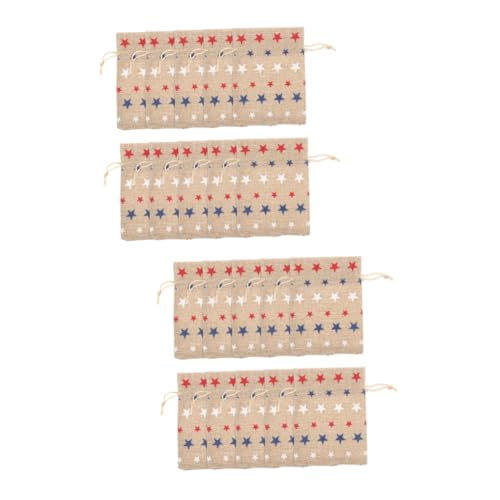 Warmhm 100 Stück Teiliges Geschenksäckchen mit Kordelzug Kleine Aufbewahrungsbeutel mit Sternmotiv Robuste Baumwolltaschen für Party Cosplay und Geschenkverpackung Warmhm 100 Stück Teiliges Geschenksäckchen mit Kordelzug Kleine Aufbewahrungsbeutel mit Sternmotiv Robuste Baumwolltaschen für Party Cosplay und Geschenkverpackung von Warmhm
