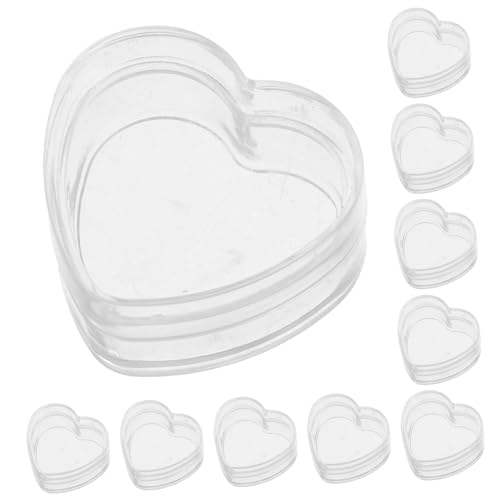 Warmhm 10Stücke Mini Aufbewahrungsboxen Transparente Kunststoffbehälter Kleine Organizer für Puppenhauszubehör DIY Boxen Lösung für Aufbewahrung Kleiner Warmhm 10Stücke Mini Aufbewahrungsboxen Transparente Kunststoffbehälter Kleine Organizer für Puppenhauszubehör DIY Boxen Lösung für Aufbewahrung Kleiner von Warmhm