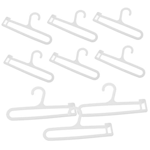 Warmhm 10Stücke Puppen Kleiderbügel Aus Hochwertigem Material Für Puppenkleidung Stilvolle Kleiderständer Für Puppenschränke Und Puppenhaus Zubehör Warmhm 10Stücke Puppen Kleiderbügel Aus Hochwertigem Material Für Puppenkleidung Stilvolle Kleiderständer Für Puppenschränke Und Puppenhaus Zubehör von Warmhm