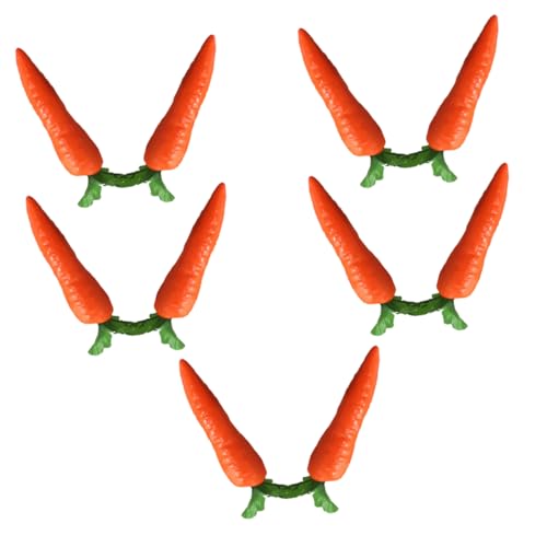 Warmhm 10pcs Realistische Gefälschte Karottenmodelle Lebensee Simulation Gemüses von Warmhm