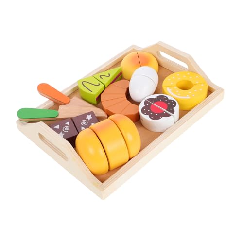 Warmhm 11 Stück Nachmittagstee holzspielzeug küche Nachahmungsspielzeug Holz Kuchen Spielset für Kleinkinder Lebensmittelspielzeug hölzern Warmhm 11 Stück Nachmittagstee holzspielzeug küche Nachahmungsspielzeug Holz Kuchen Spielset für Kleinkinder Lebensmittelspielzeug hölzern von Warmhm