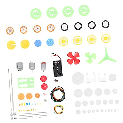 Warmhm 112 Stück Teiliges Motor Zubehör mit Kunststoffrädern und Zahnrädern für Kreative DIY Projekte für Fördern von Kreativität und Praktischen Fähigkeiten Warmhm 112 Stück Teiliges Motor Zubehör mit Kunststoffrädern und Zahnrädern für Kreative DIY Projekte für Fördern von Kreativität und Praktischen Fähigkeiten von Warmhm