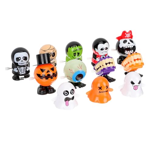Warmhm 12 Stück Aufzieh Aufziehspielzeug Mit Halloween-Thema Walking Prank Requisiten Halloween- Für Weihnachtsspielzeug Zum Aufziehen Colorful Plastik Warmhm 12 Stück Aufzieh Aufziehspielzeug Mit Halloween-Thema Walking Prank Requisiten Halloween- Für Weihnachtsspielzeug Zum Aufziehen Colorful Plastik von Warmhm
