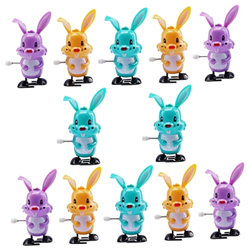 Warmhm 12 Stück Aufzieh Schütteln von Tierspielzeug Aufziehen, springendes Kaninchen kleine Hasenspielzeuge Kaninchenspielzeug Osterhase mini Plastik Warmhm 12 Stück Aufzieh Schütteln von Tierspielzeug Aufziehen, springendes Kaninchen kleine Hasenspielzeuge Kaninchenspielzeug Osterhase mini Plastik von Warmhm