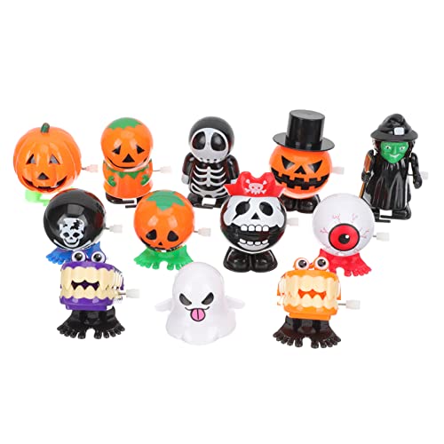Warmhm Halloween-spielzeugsammlung 12-teiliges Aufziehspielzeug Designs Sicher für Kinder Zum Aufziehen Spazierengehen Desktop-Ornamente Warmhm Halloween-spielzeugsammlung 12-teiliges Aufziehspielzeug Designs Sicher für Kinder Zum Aufziehen Spazierengehen Desktop-Ornamente von Warmhm