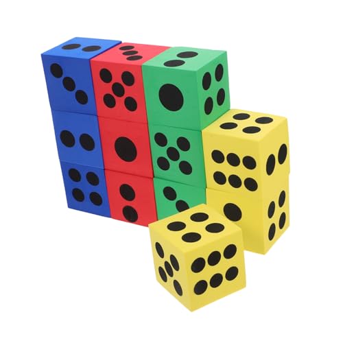 Warmhm 12 Stück Große Klassischer in Großer Größe Verlosen Mehrseitig Große Schaumwürfel Überdimensioniert Klassenwürfel Spielwürfel Unterhaltungswürfel Aktivität Riese Eva Warmhm 12 Stück Große Klassischer in Großer Größe Verlosen Mehrseitig Große Schaumwürfel Überdimensioniert Klassenwürfel Spielwürfel Unterhaltungswürfel Aktivität Riese Eva von Warmhm