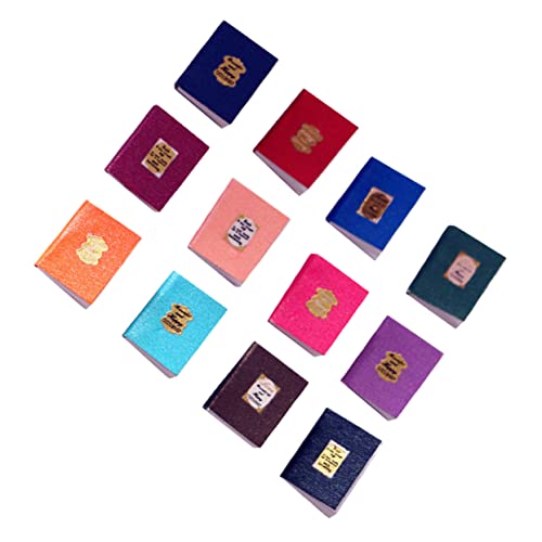 Warmhm 12 Stück Klassische Puppenhausmöbel Hausdekorationen Für Heimhandwerk Miniaturbücher Dekorationen Kleines Notizbuch Puppenhaus Mini Puppen Bücherregal Warmhm 12 Stück Klassische Puppenhausmöbel Hausdekorationen Für Heimhandwerk Miniaturbücher Dekorationen Kleines Notizbuch Puppenhaus Mini Puppen Bücherregal von Warmhm