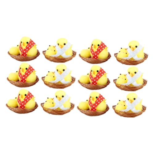 Warmhm 12 Stück Osterküken kleine Küken flauschige Chenilleküken flauschige Mini-Küken Hühnerfigur cute decor easter mini chicken osterspielzeug Küken Osterdeko Hühnchenspielzeug Plastik Warmhm 12 Stück Osterküken kleine Küken flauschige Chenilleküken flauschige Mini-Küken Hühnerfigur cute decor easter mini chicken osterspielzeug Küken Osterdeko Hühnchenspielzeug Plastik von Warmhm
