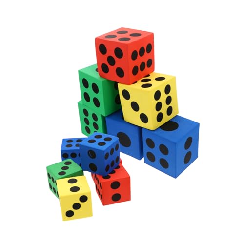 Warmhm 12 Stück Partyspielwürfel Spiel Würfel Punkte Würfel Spiel Punktwürfel Partywürfel Würfeln Würfelspiel Eva Zufällige Farbe Warmhm 12 Stück Partyspielwürfel Spiel Würfel Punkte Würfel Spiel Punktwürfel Partywürfel Würfeln Würfelspiel Eva Zufällige Farbe von Warmhm