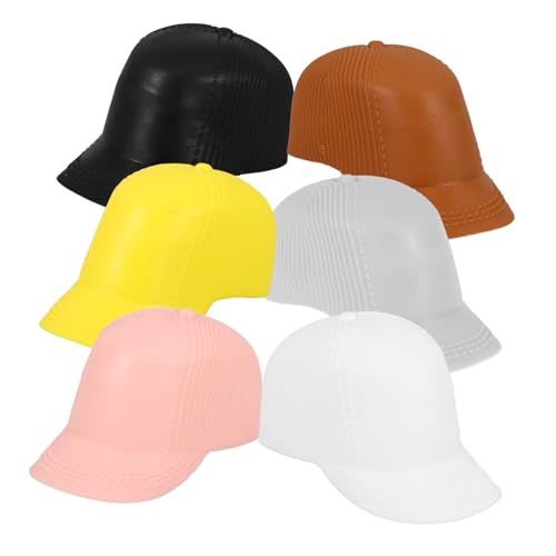 Warmhm 12 Stück Puppen-schirmmütze, Puppen-anzieh-Sonnenhut-Puppe, Miniatur-schirmmütze, Puppen-anzieh-zubehör Warmhm 12 Stück Puppen-schirmmütze, Puppen-anzieh-Sonnenhut-Puppe, Miniatur-schirmmütze, Puppen-anzieh-zubehör von Warmhm