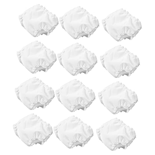 Warmhm 12 Stück Puppenhöschen Puppenwindeln Spielwindeln Für Babypuppen Windeln Für Puppen Babypuppenzubehör Unterwäsche Kleine Puppenwindeln Puppenhaus Babyzubehör Mädchen Weißes Tuch Warmhm 12 Stück Puppenhöschen Puppenwindeln Spielwindeln Für Babypuppen Windeln Für Puppen Babypuppenzubehör Unterwäsche Kleine Puppenwindeln Puppenhaus Babyzubehör Mädchen Weißes Tuch von Warmhm
