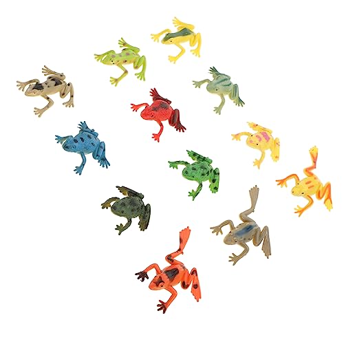 Warmhm 12 Stück Realistische Frosch Modelle Tropenwald Frösche für Partytüten und Spiele Warmhm 12 Stück Realistische Frosch Modelle Tropenwald Frösche für Partytüten und Spiele von Warmhm