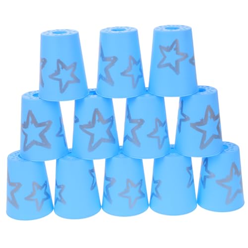 Warmhm 12 Stück Schneller Stapel Spiele zum schnellen Stapeln von Bechern Pokalstapelspiel Tassen stapeln schnelle Tassen Stapelbecher-Wettbewerb Tassen stapeln Plastik Sky-Blue Warmhm 12 Stück Schneller Stapel Spiele zum schnellen Stapeln von Bechern Pokalstapelspiel Tassen stapeln schnelle Tassen Stapelbecher-Wettbewerb Tassen stapeln Plastik Sky-Blue von Warmhm