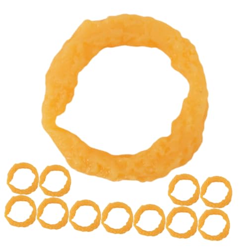 Warmhm 12 Stück Simulierte Tintenfischringspielzeug realistische Tintenfischringe gefälscht Simulierter Tintenfischring Modell mit Tintenfischringen Tintenfischringe PVC Gelb Warmhm 12 Stück Simulierte Tintenfischringspielzeug realistische Tintenfischringe gefälscht Simulierter Tintenfischring Modell mit Tintenfischringen Tintenfischringe PVC Gelb von Warmhm