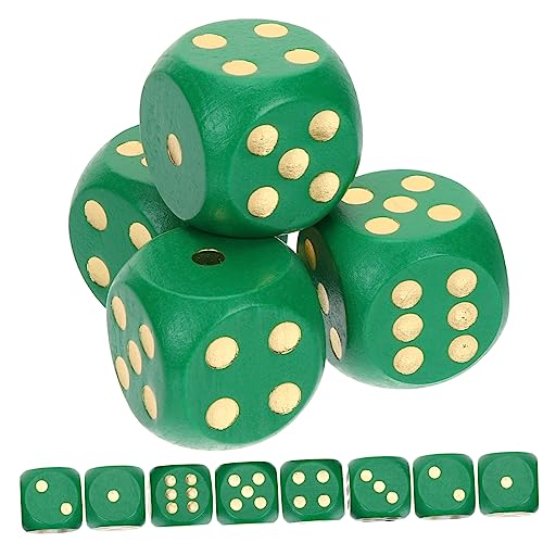 Warmhm 12 Stück Spiele Bunt St. Patrick Dekoration St. Patrick Partygeschenke St. Patrick Day Zubehör Holz Green von Warmhm