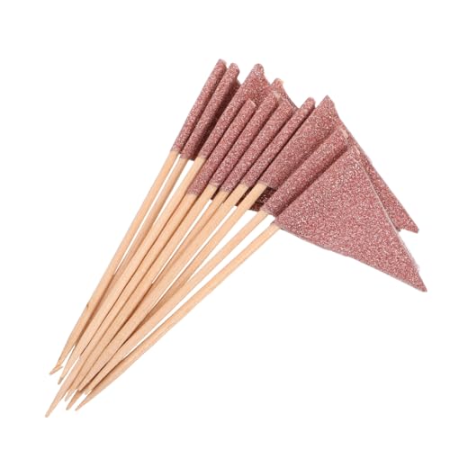 Warmhm 12stücke Zahnstocherflaggen Dekorativ Für Kuchen Obst Und Snacks Kleine Stockflaggen Aus Robustem Material Vielseitige Party-dekoration Für Desserts Und Vorspeisen von Warmhm