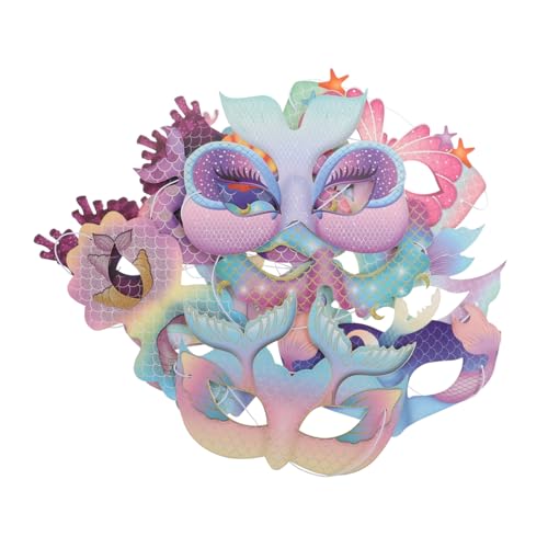 Warmhm 12 Stück Teiliges Halbgesichts masken zum Bemalen Ergonomisch Leicht Komfortabel für Karneval Fasching Geburtstag und Kreative Rollenspiele Warmhm 12 Stück Teiliges Halbgesichts masken zum Bemalen Ergonomisch Leicht Komfortabel für Karneval Fasching Geburtstag und Kreative Rollenspiele von Warmhm