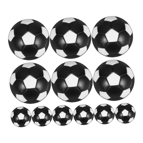 Warmhm 12 Stück Tischfußball Ersatzbälle Tischfußballbälle Tischfußball Ersatzbälle Tischfußball Ausrüstung Tischfußball Tischball Tischfußball Tischfußball Tischfußball Ball Die von Warmhm