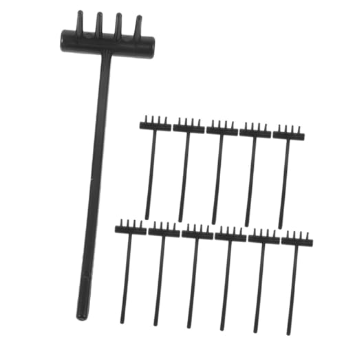 Warmhm 12 Stück saftige Werkzeuge strandspielzeug Zen Sandkasten Sandkasten Zubehör Bastelwerkzeuge für Kleinkind Besen Sandgarten-Set, Werkzeug-Zubehör Plastik Black Warmhm 12 Stück saftige Werkzeuge strandspielzeug Zen Sandkasten Sandkasten Zubehör Bastelwerkzeuge für Kleinkind Besen Sandgarten-Set, Werkzeug-Zubehör Plastik Black von Warmhm