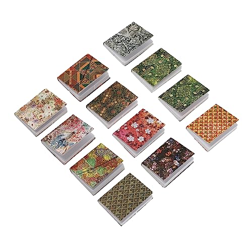 Warmhm Miniaturbücher Für Puppenhäuser 12 Stück Jungen- Und Mädchenbuch Spielzeug Puppenhauszubehör von Warmhm