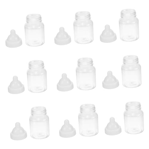 Warmhm 12Stücke Babyflaschen Süßigkeitenboxen Kreative Transparente Geschenkkästen Für Babypartys Und Geburtstagsfeiern Wiederverwendbare Bonbonbehälter Mit Deckel Warmhm 12Stücke Babyflaschen Süßigkeitenboxen Kreative Transparente Geschenkkästen Für Babypartys Und Geburtstagsfeiern Wiederverwendbare Bonbonbehälter Mit Deckel von Warmhm