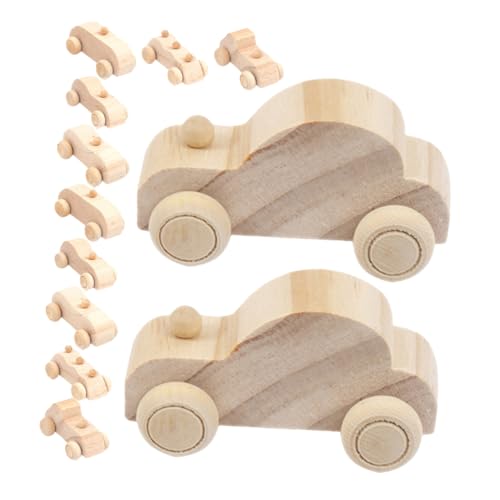 Warmhm 12Stücke Holzspielzeug Autos Zum Selbergestalten Unvollendete DIY Fahrzeuge Für Kreatives Und Basteln Pädagogisches Für Jungen Und Jahren Warmhm 12Stücke Holzspielzeug Autos Zum Selbergestalten Unvollendete DIY Fahrzeuge Für Kreatives Und Basteln Pädagogisches Für Jungen Und Jahren von Warmhm