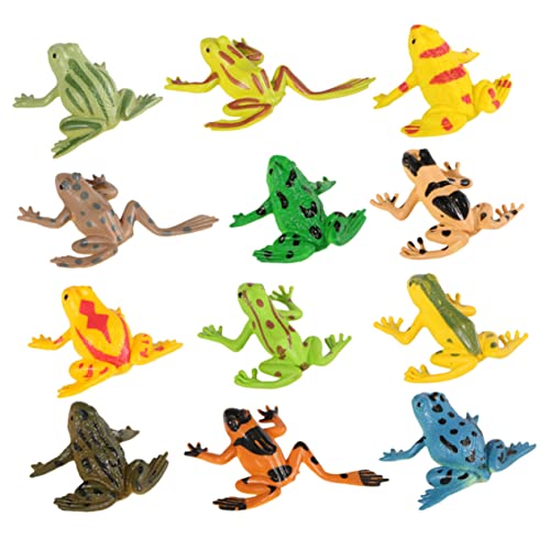 Warmhm 12Stücke Teiliges Froschmodell Stressabbauendes für Kreative Dekoration und Sammlung zur Linderung von Angst und Stress für Jungen Warmhm 12Stücke Teiliges Froschmodell Stressabbauendes für Kreative Dekoration und Sammlung zur Linderung von Angst und Stress für Jungen von Warmhm