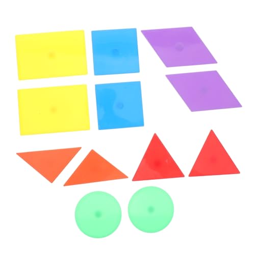 Warmhm 12Stücke Teiliges Magnetisches Lernspielzeug für Quadratischen Rechteckigen Runden und Dreieckigen Formen für Vorschule Feinmotorik und Kreatives Lernen Warmhm 12Stücke Teiliges Magnetisches Lernspielzeug für Quadratischen Rechteckigen Runden und Dreieckigen Formen für Vorschule Feinmotorik und Kreatives Lernen von Warmhm