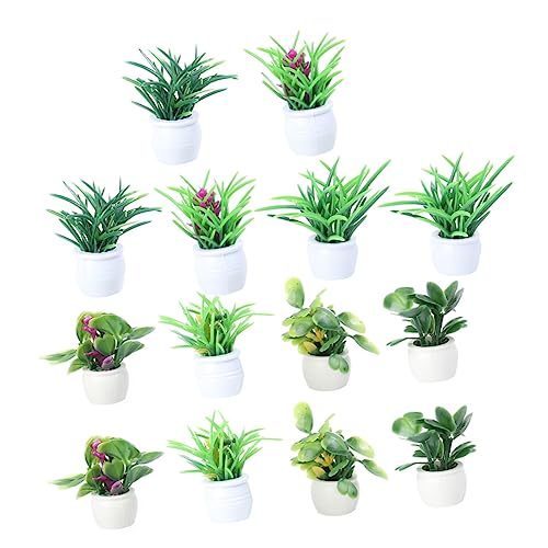 Warmhm 14Stücke Miniature Künstliche Bonsai Pflanzen Realistische Simulation Topfpflanzen Für Puppenhaus Dekoration Für Garten Hochzeit Büro Und Zuhause Warmhm 14Stücke Miniature Künstliche Bonsai Pflanzen Realistische Simulation Topfpflanzen Für Puppenhaus Dekoration Für Garten Hochzeit Büro Und Zuhause von Warmhm