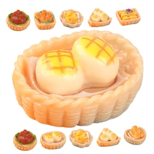 Warmhm 15 Stück Lebensmittel Modelle Teiliges für Puppenhaus Deko Asiatisches Essen Zubehör Hochwertige Resin Figuren für Kreative Landschaften und Handwerksprojekte von Warmhm