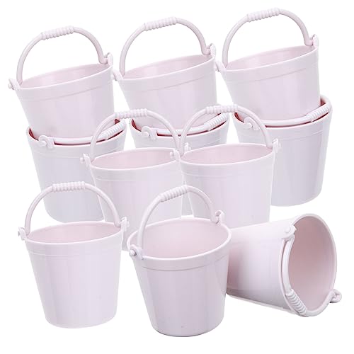 Warmhm 15 Stück Mini-Eimer für kinderspielzeug Endloser Spaß kinderknallzeug puppenhauszubehör Miniaturdekoration Eimer Miniatur-Eimer-Ornament Plastik Weiß Warmhm 15 Stück Mini-Eimer für kinderspielzeug Endloser Spaß kinderknallzeug puppenhauszubehör Miniaturdekoration Eimer Miniatur-Eimer-Ornament Plastik Weiß von Warmhm