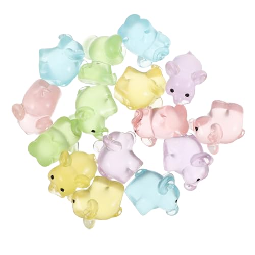 Warmhm 15 Stück Miniatur Figuren aus Resin Leuchtend im Dunkeln Realistische Kleine Tierfiguren für Puppenhaus Micro Landschaft DIY Tischdekoration Farben Warmhm 15 Stück Miniatur Figuren aus Resin Leuchtend im Dunkeln Realistische Kleine Tierfiguren für Puppenhaus Micro Landschaft DIY Tischdekoration Farben von Warmhm