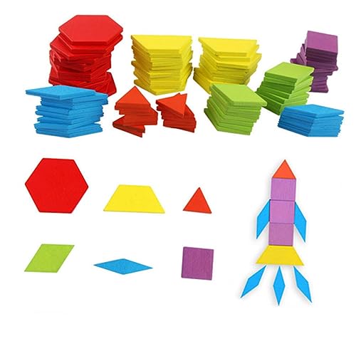 Warmhm 155 Stück Teiliges Geometrisches Formen Puzzle aus Holz für Pädagogisches Kreativität und Hand Auge Koordination für Jungen Tangram Puzzle Warmhm 155 Stück Teiliges Geometrisches Formen Puzzle aus Holz für Pädagogisches Kreativität und Hand Auge Koordination für Jungen Tangram Puzzle von Warmhm