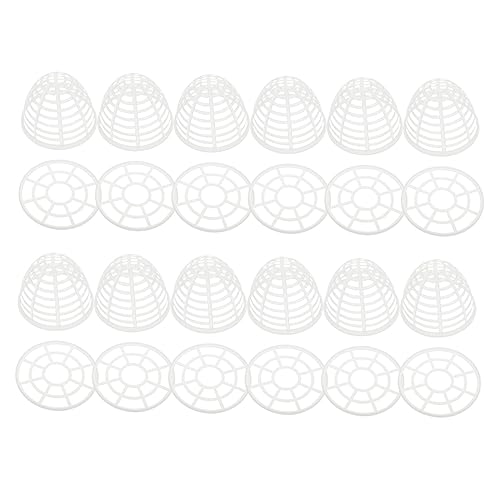 Warmhm 15Stücke Puppenrockhalter Unterkirt Unterstützung mit Basis für DIY Puppenzubehör Höhe Stabil und Langlebig für Kreative Puppenprojekte von Warmhm