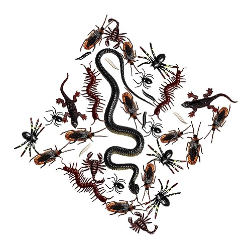 Warmhm 160 Stück gefälschte Schlange Kakerlake Spinne Streich Kakerlaken Halloween-Party bevorzugt Halloween Party Halloween Scherzartikel Spinnenspielzeug knifflige Schlange Warmhm 160 Stück gefälschte Schlange Kakerlake Spinne Streich Kakerlaken Halloween-Party bevorzugt Halloween Party Halloween Scherzartikel Spinnenspielzeug knifflige Schlange von Warmhm