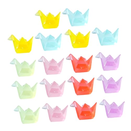 Warmhm 18 Stück Teiliges Mini Origami Leuchtende Resin Figuren Nachtleuchtend Farbige Miniaturen für DIY Basteln Mini Gartenlandschaft Aquarium Puppenhaus Kreative Tischdeko Warmhm 18 Stück Teiliges Mini Origami Leuchtende Resin Figuren Nachtleuchtend Farbige Miniaturen für DIY Basteln Mini Gartenlandschaft Aquarium Puppenhaus Kreative Tischdeko von Warmhm