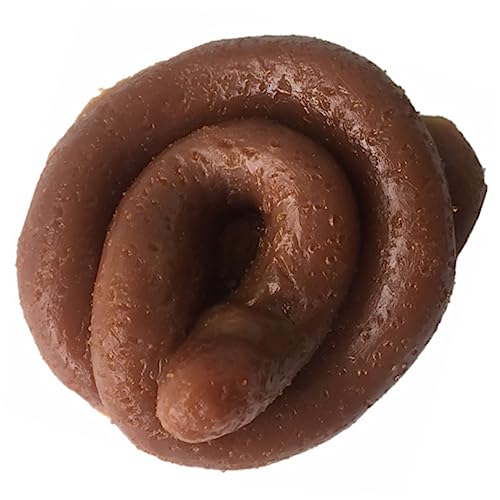 Warmhm 1Pc Simulation Kuh Hocker Neuheit Poop Realistische Poop Party Spiel Prop Poop Realistische von Warmhm