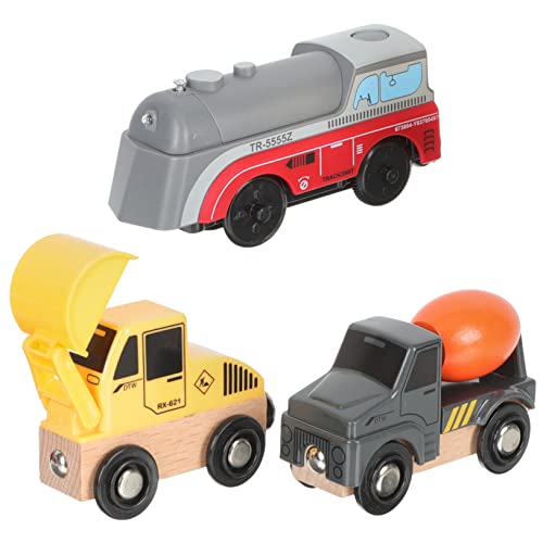 Warmhm 1Satz BAU Und Rettungsfahrzeug Set Für Elektrische Baustellen LKW Modelle Lernspielzeug Für Kreative Rollenspiele Fördert Die Kognitiven Fähigkeiten Und Macht Spaß von Warmhm