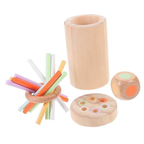Warmhm 1Satz Balancierstäbe Holzspielzeug für Kleinkinder Montessori Gleichgewicht Konzentration und Sensorischem Training für Eltern Interaktion von Warmhm